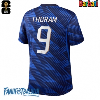 Franța Marcus Thuram #9 Tricou Fotbal Replică Mondial 2026 Barbati Acasa